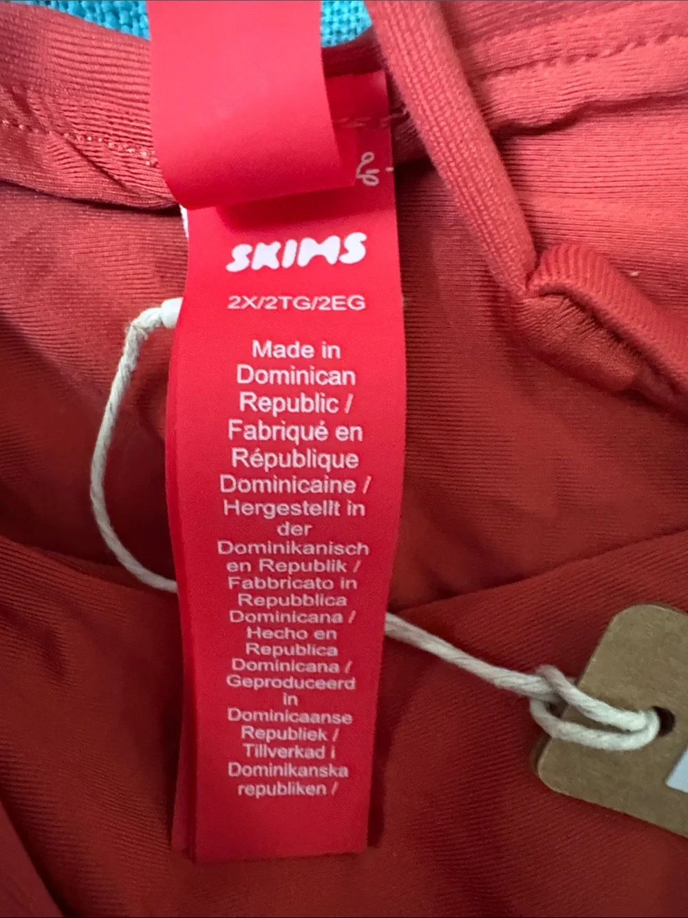 Skims Classic Red One-Piece Swimsuit - Size 2x-new!